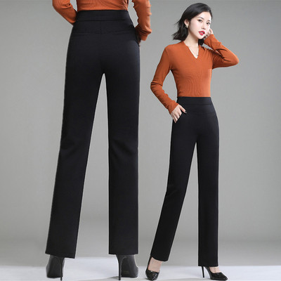 直筒裤女士2025新款休闲裤