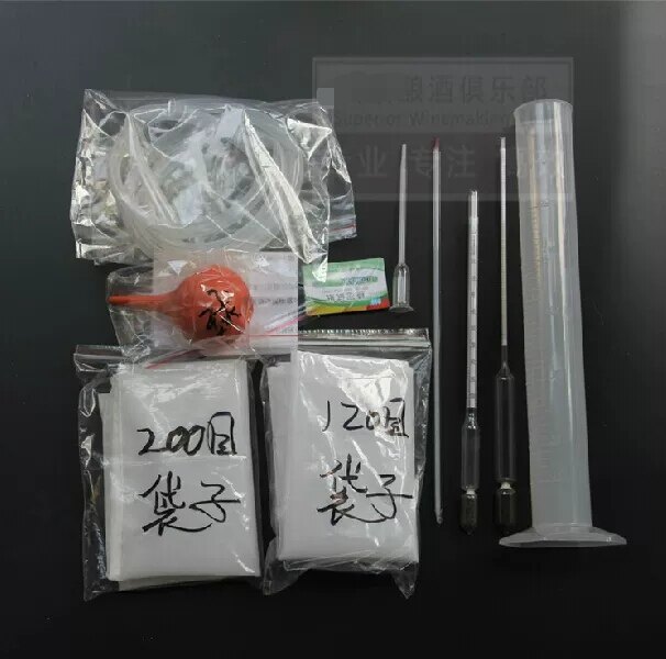 家庭自酿葡萄酒 过滤工具 设备酒具套件