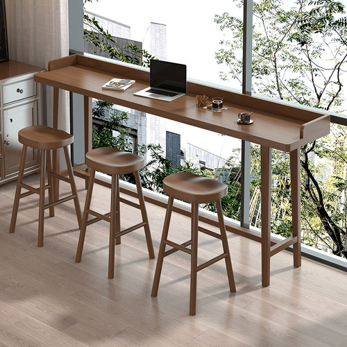 实木阳台吧台高脚桌厂家直营定制