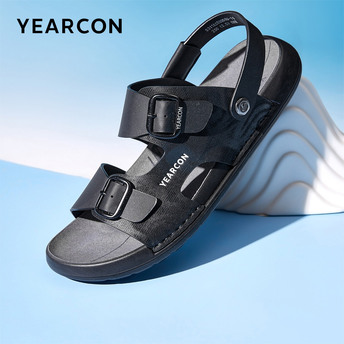 意尔康男鞋夏季两用爸爸凉鞋外穿男士开车沙滩鞋软底户外休闲凉拖