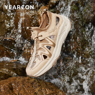 意尔康男鞋2026夏季新款男士凉鞋镂空透气运动休闲沙滩鞋户外溯溪