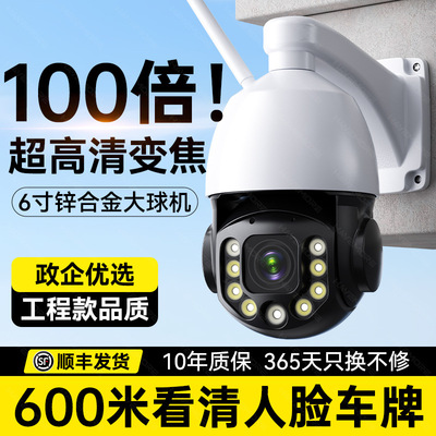 可变焦监控器影头360度无死角