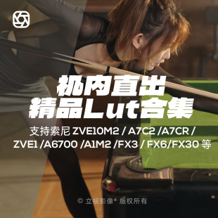 FX6 FX3 ZVE1调色预设 A7C2 索尼机内直出lut人像胶片电影感A6700