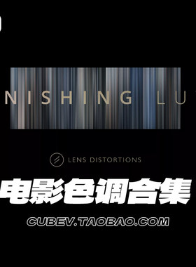 Lens Distortions商业电影色调预设FCPX达芬奇pr剪映滤镜调色Luts