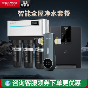 管线机 自动前置 安吉尔净水器家用直饮全屋三件套装 0阻垢剂J1205