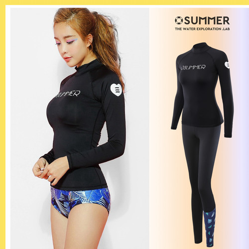 潜水服女士分体冲浪包邮osummer