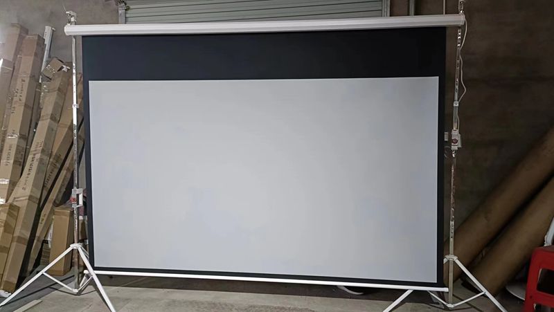 品牌包邮120寸16:9电动投影幕布/高清3D玻纤幕/投影仪投影幕布