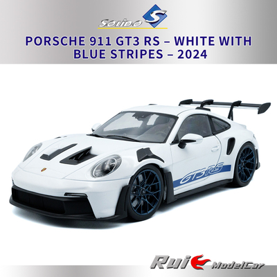 预1:18索立德保时捷911 992 GT3 RS 2024汽车模型摆件