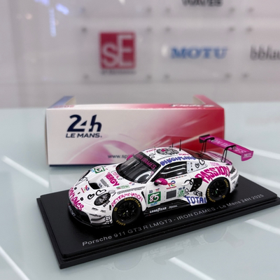 现货1:43 SPARK 保时捷911 GT3 R 85 IRON DAMES 2025勒芒24h车模
