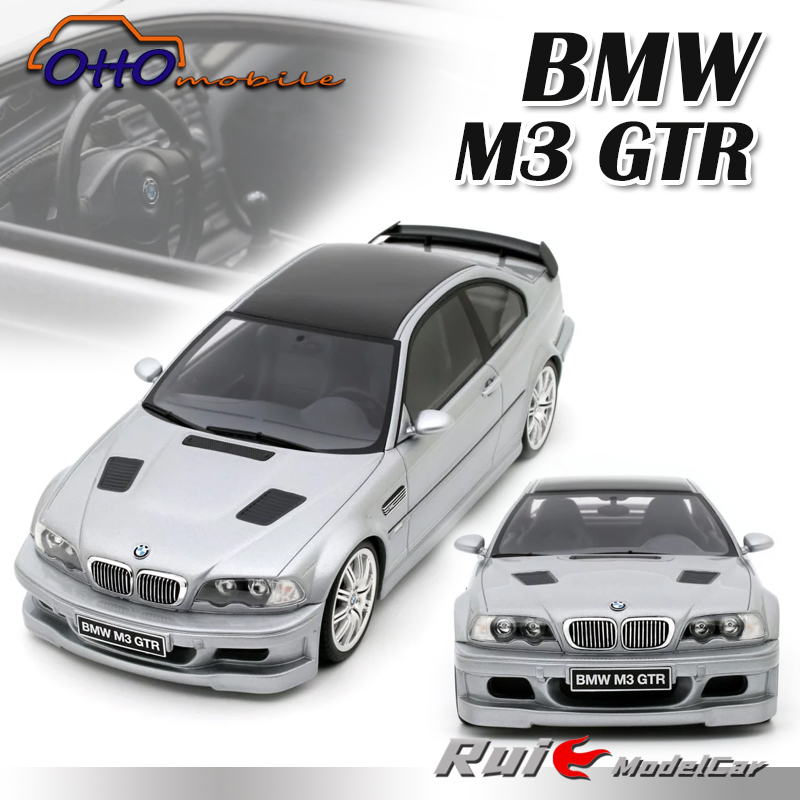 现货秒发1:18 OTTO宝马BMW M3 E46 GTR Coupe 2001树脂汽车模型