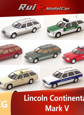 预1:18 Triple 9 梅赛德斯1995 奔驰E级S214汽车模型收藏