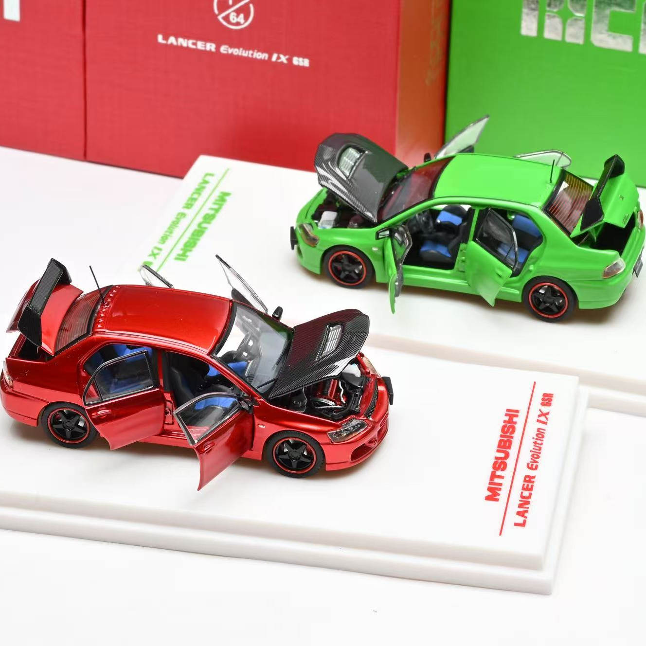预1:64 IHCM 164 MITSUBISHI LANCER EVIUTION IX GSR车模