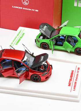 预1:64 IHCM MITSUBISHI LANCER EVIUTION IX GSR车模