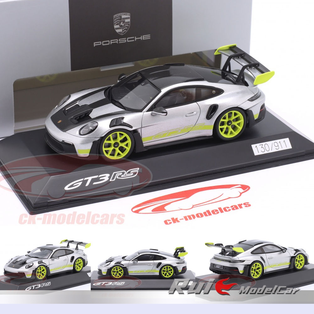 预1:43德国保时捷原厂Spark 911 992 GT3 RS汽车模型摆件收藏