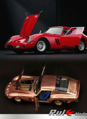 预1:18 MARTISAN哲匠法拉利 250GTO 全铜材质汽车模型收藏摆件
