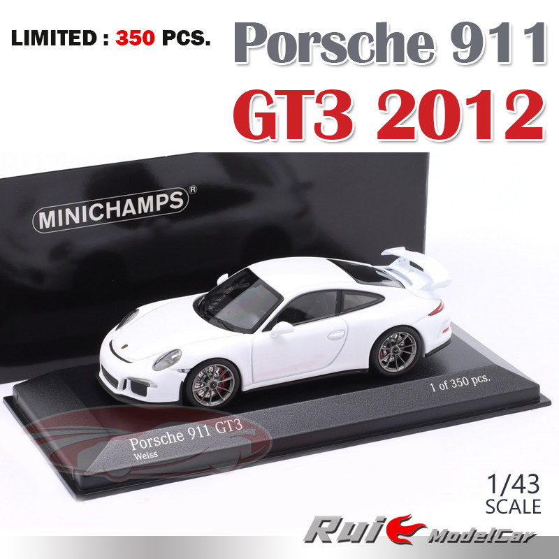 预1:43 迷你切保时捷Porsche 911 (991) GT3 2012汽车模型图片
