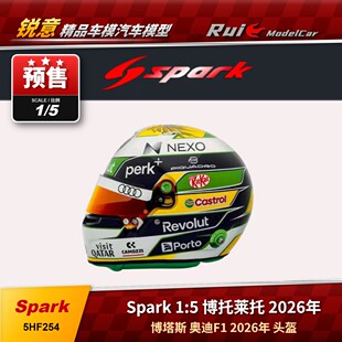 预1:5 Spark 奥迪F1车队R26 2026年 博托莱托 头盔模型