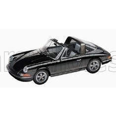 预1:18 保时捷原厂911 S 2.4 TARGA敞篷版50Y纪念版车模收藏