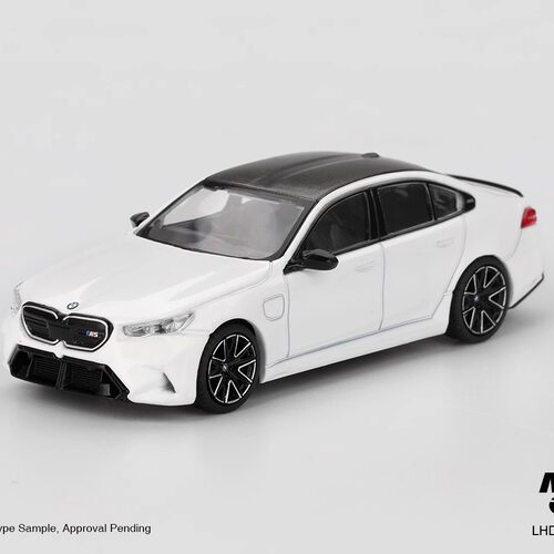 现1:64 MINI GT 宝马BMW M5 Alpine White车模收藏