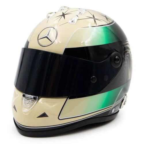 预1:2 舒伯特 梅赛德斯AMG F1 舒马赫2024头盔模型