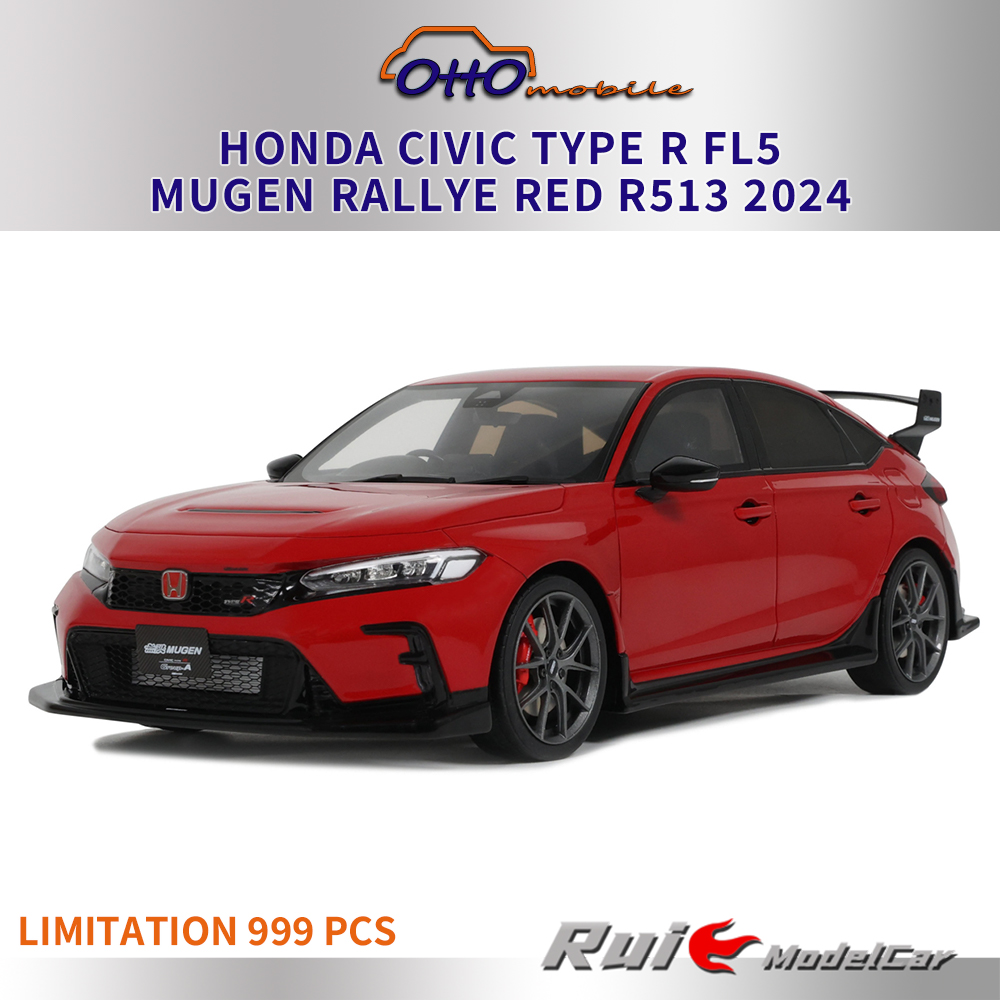 1:18 OTTO本田思域CIVIC TYPE R FL5 MUGEN 2024汽车模型