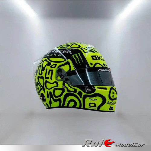1:5 Spark诺里斯2024赛季头盔模型迈凯伦MCL38 F1汽车模型周边