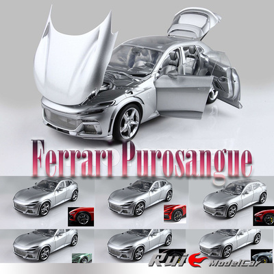 礼盒/泡沫 预1:18 BBR法拉利Ferrari Purosangue FUV全开汽车模型