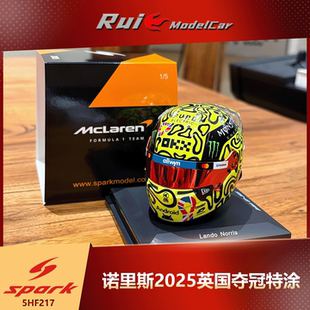 诺里斯皮雅斯特里英国迈阿密摩纳哥2025头盔模型合辑 SPARK 预1