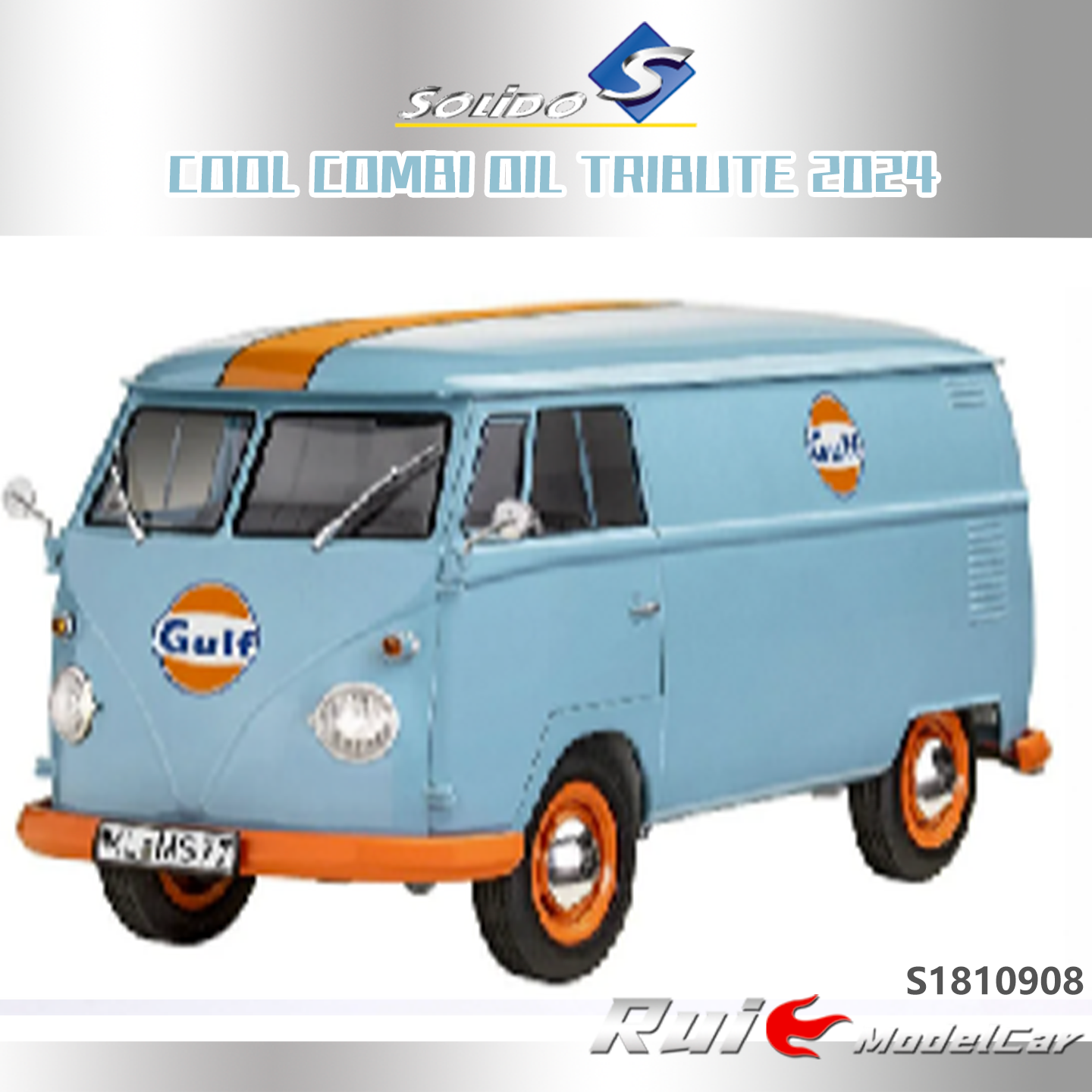 预1:18 索立德  Cool Combi 油料主题致敬版2024车模收藏