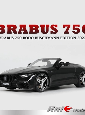 现货 1:18 GT-Spirit巴博斯750 BODO BUSCHMANN 2023汽车模型摆件
