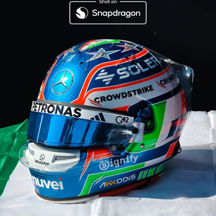 1:5 Spark安东内利梅奔F1 2025迈阿密伊莫拉主场特涂头盔模型