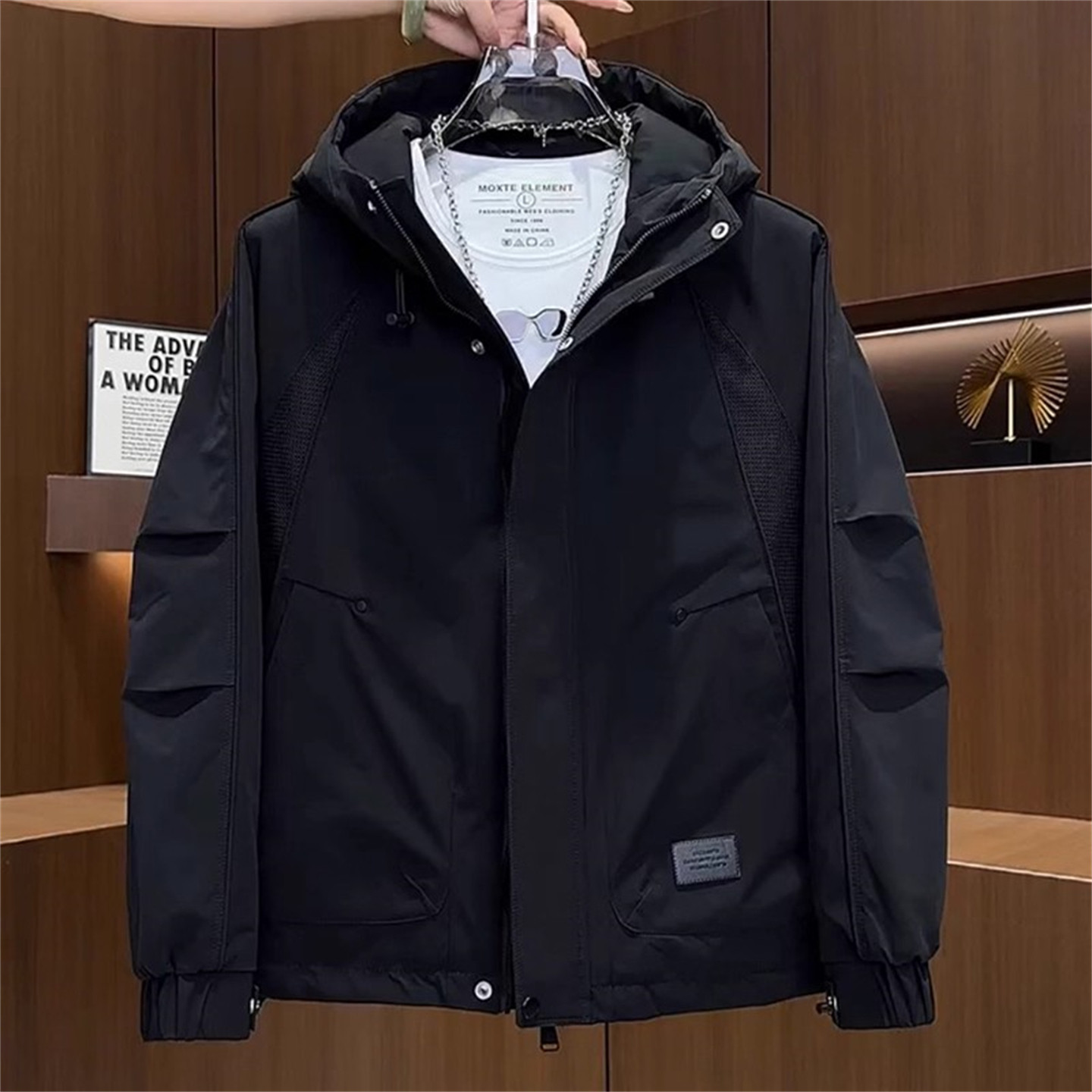 高端薄棉加厚棉服外套男士2025新款秋冬季棉衣棉袄夹克冲锋衣男款