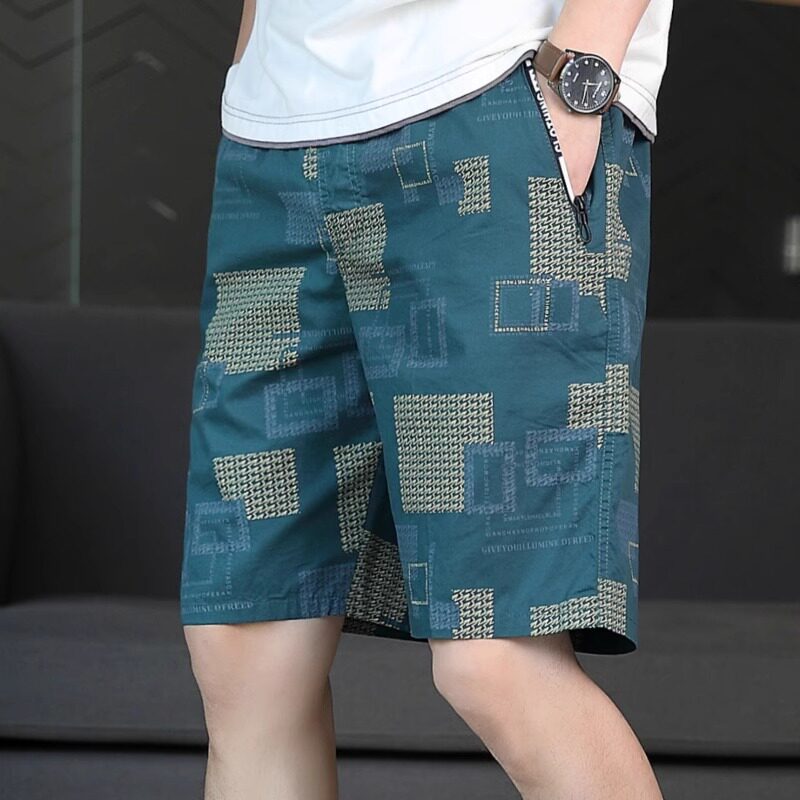 潮牌速干运动休闲短裤男士2026年夏季新款潮流痞帅气五分裤子男款