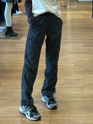 高端三防软壳冲锋裤男款2025新款秋冬季直筒休闲运动工装裤子男士