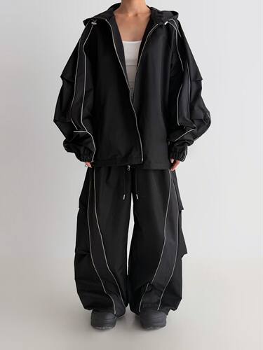 东大门男装hashtag连帽卫衣套装