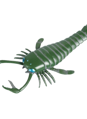 奥陶纪史前生物板足鲎模型实心