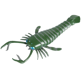 奥陶纪史前生物板足鲎模型实心儿童仿真远古时代海洋动物玩具巨兽