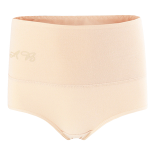 ab内衣收腹内裤女高腰提臀塑形束腰束腹产后妈妈短裤薄款透气1880