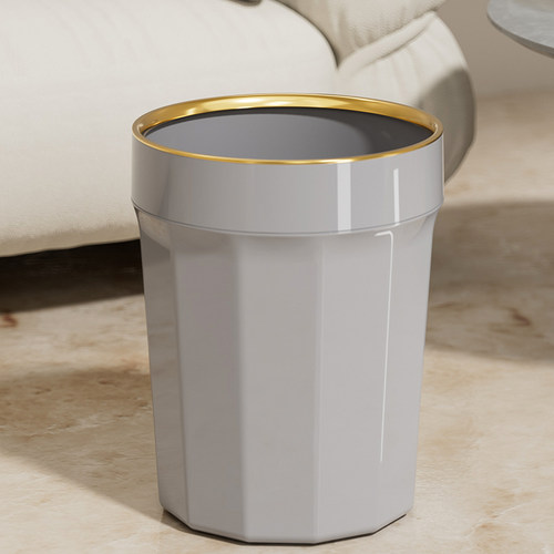 垃圾桶家用厨房客厅轻奢高档卧室厕所卫生间2024新款大容量高颜值