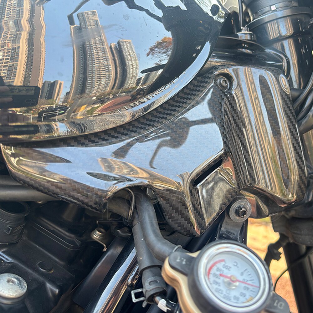 川崎Z900rs碳纤维油箱前侧盖