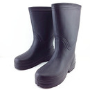 冬天加绒棉防水鞋 男防滑厚底洗车雨靴 女高筒轻便一体EVA泡沫雨鞋