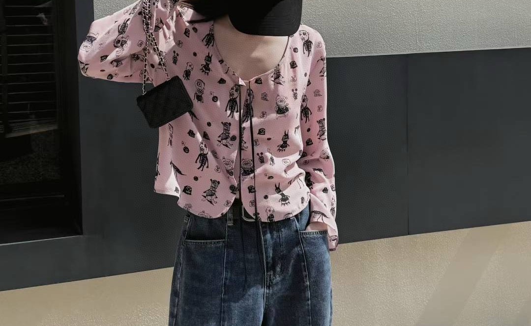 私信询价欧货设计师品牌2025年夏季新款小众设计感衬衫上衣半裙
