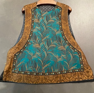 外套马甲1214 老缎宋锦蜀锦桑蚕丝上衣长袖 私信询价 香云纱新中式