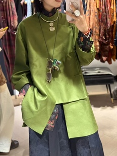 外套0929 老缎宋锦蜀锦桑蚕丝上衣长袖 私信询价 香云纱新中式