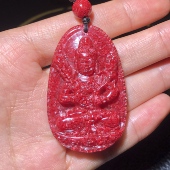 朱缘聚朱砂吊坠