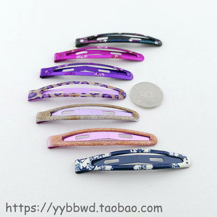 ins风滴油亮点出口欧美外贸原单 头发饰发夹边夹刘海夹BB夹发卡子