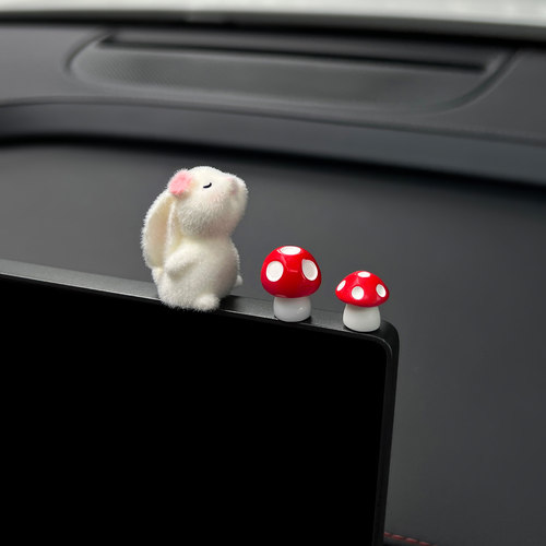 汽车中控台屏幕有趣的车饰小摆件