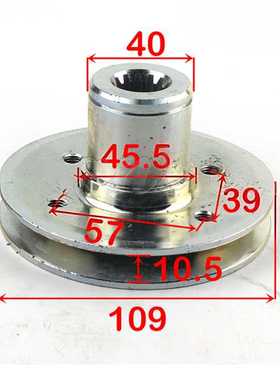 丰田叉车配件13Z发动机6FD/7FD40-50液压泵皮带轮16211-32883-71