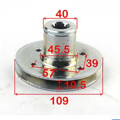16211-32883-71丰田叉车配件7FD40-50液压泵皮带轮16211-32882-71