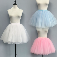 成人芭蕾舞短裙蓬蓬裙tutu裙舞蹈纱裙芭蕾半身纱裙天鹅湖舞演出服